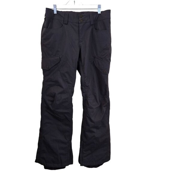 Burton Dryride Fly Snowboard Ski Cargo Pants Gray Waterproof & Insulated Size M - Picture 1 of 14